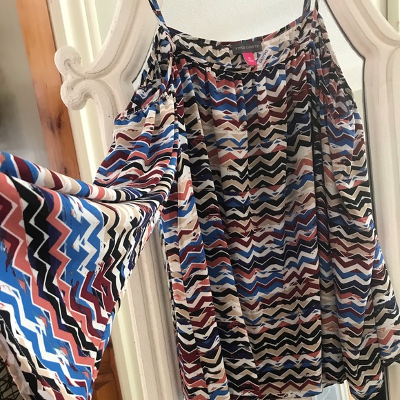 Multi coloured striped blouse - Picture 1 of 1